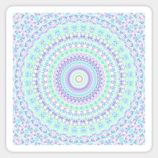 Boho Pastel Mandala Sticker